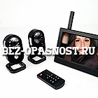 Беспроводной комплект на 2 камеры “TwinHome IP Avtonom (7’)” купить в магазине Системы безопасности на Коломенской